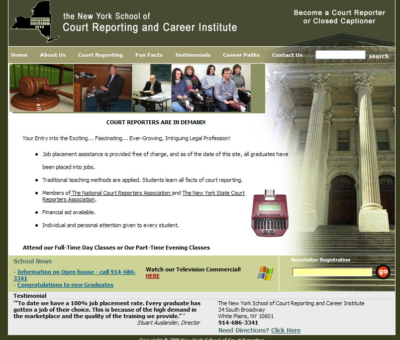 New York School of Court Reporting